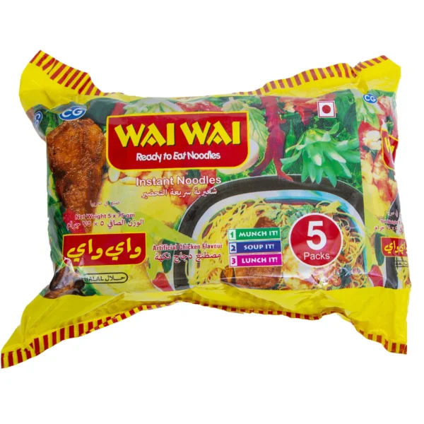 Wai Wai Instant Chicken Noodles 75 g